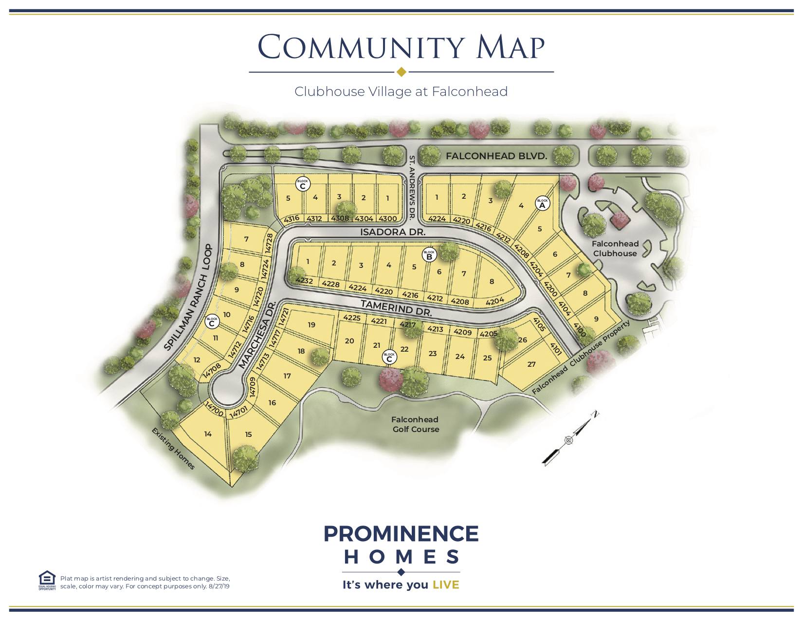 Prominence Homes Clubhouse Village at Falconhead Now Selling!